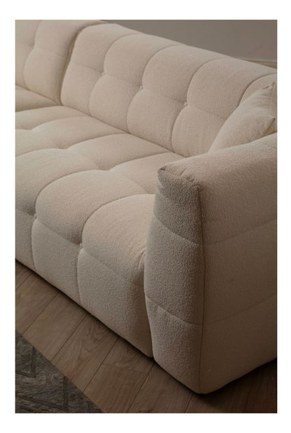 Rohová sedačka Cadellona (L) (béžová)