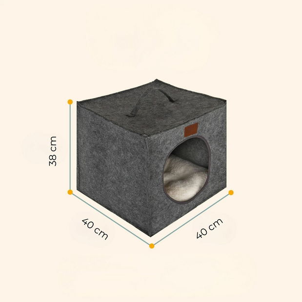 Pelíšek pro domácí zvíře Buna (růžová)