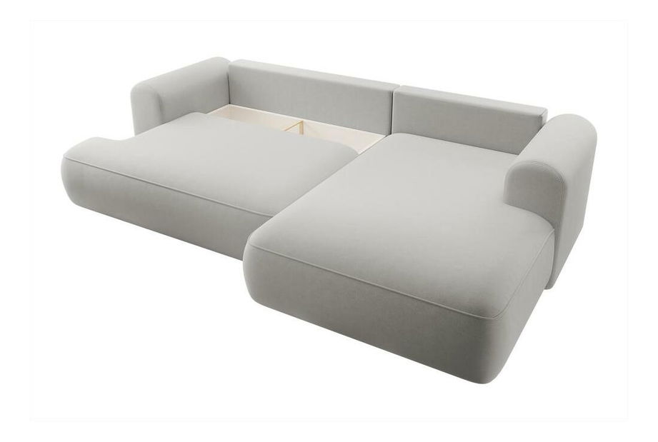 Rohová sedací souprava Olivo I (P) (šedá + černá)