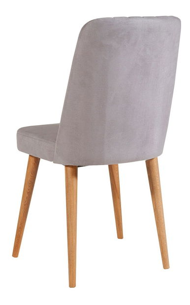 Jídelní set Vlasta 2 (borovice antlantic + šedá) (pro 6 osob)