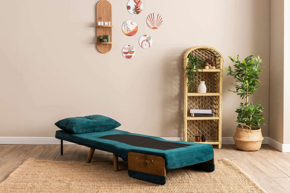 Křeslo Como S (petrolejová)