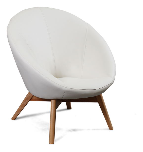 Křeslo Patricia (bílá)