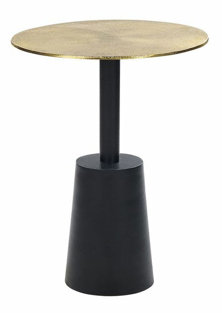 Příruční stolek Tate (zlatá)