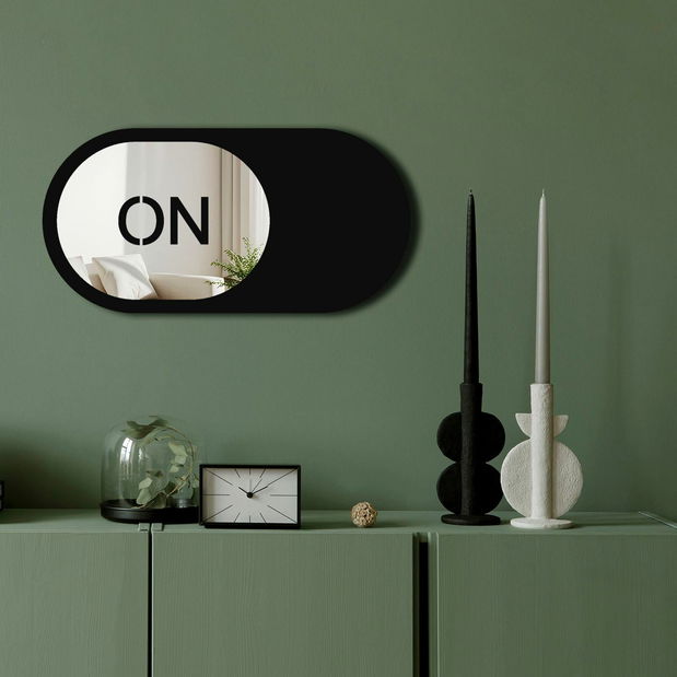 Zrcadlo Ozi 6 (stříbrná )