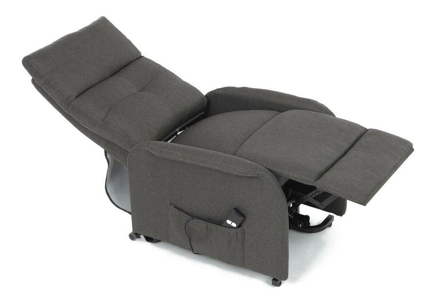 Polohovací křeslo Truculenta (šedá)