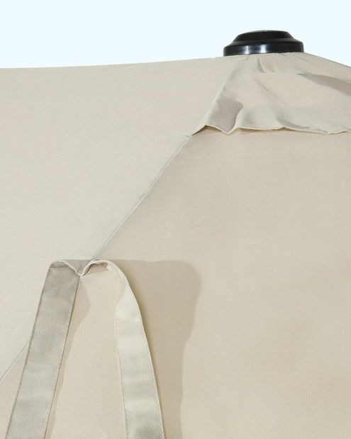 Záhradný slnečník 270 cm SILVANIA (polyester) (svetlobéžová)