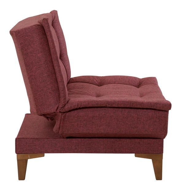 Křeslo Santic K (tmavě červená)