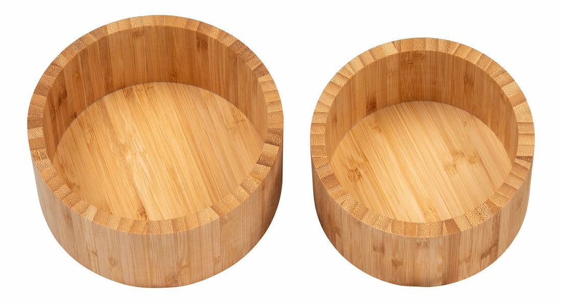 Set 2 ks dóžiček Cansalia 1 (přírodní)