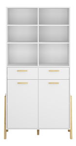 Regál Berry 2D2S (bílá)