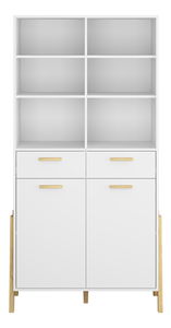 Regál Berry 2D2S (bílá)