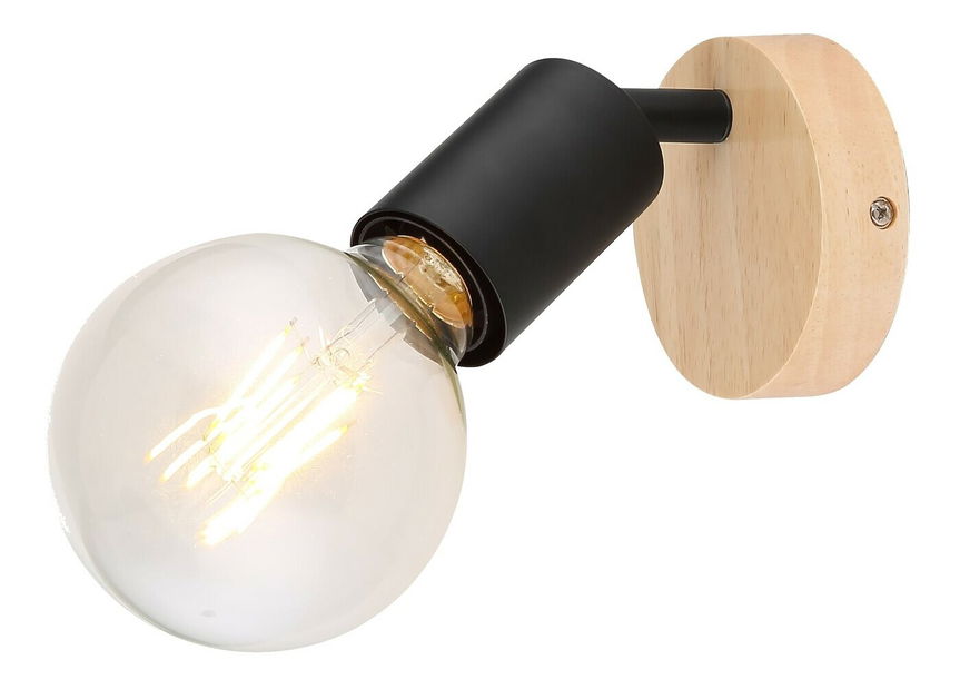 Bodové svítidlo Chapman A 3976 (přírodní + černá matná)