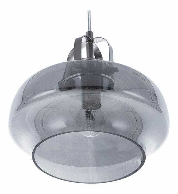 Závěsná lampa Wabu (světlešedá)