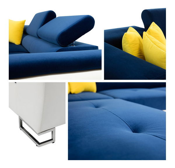 Rohová sedací souprava Alphard (krémová)