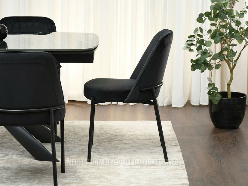 Jídelní židle Evidencias (černá)