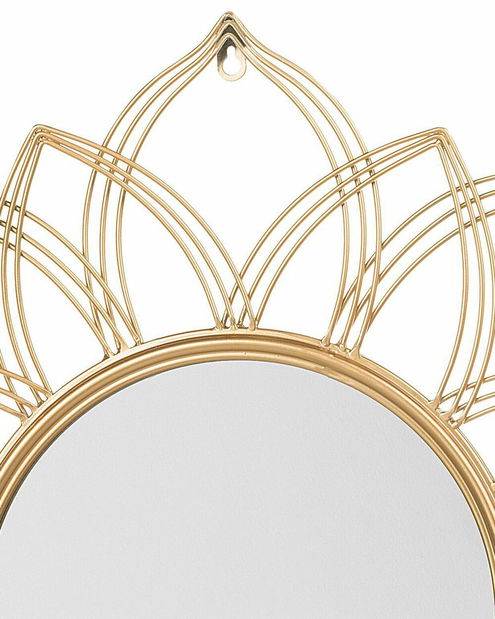 Nástěnné zrcadlo Milza (zlatá)