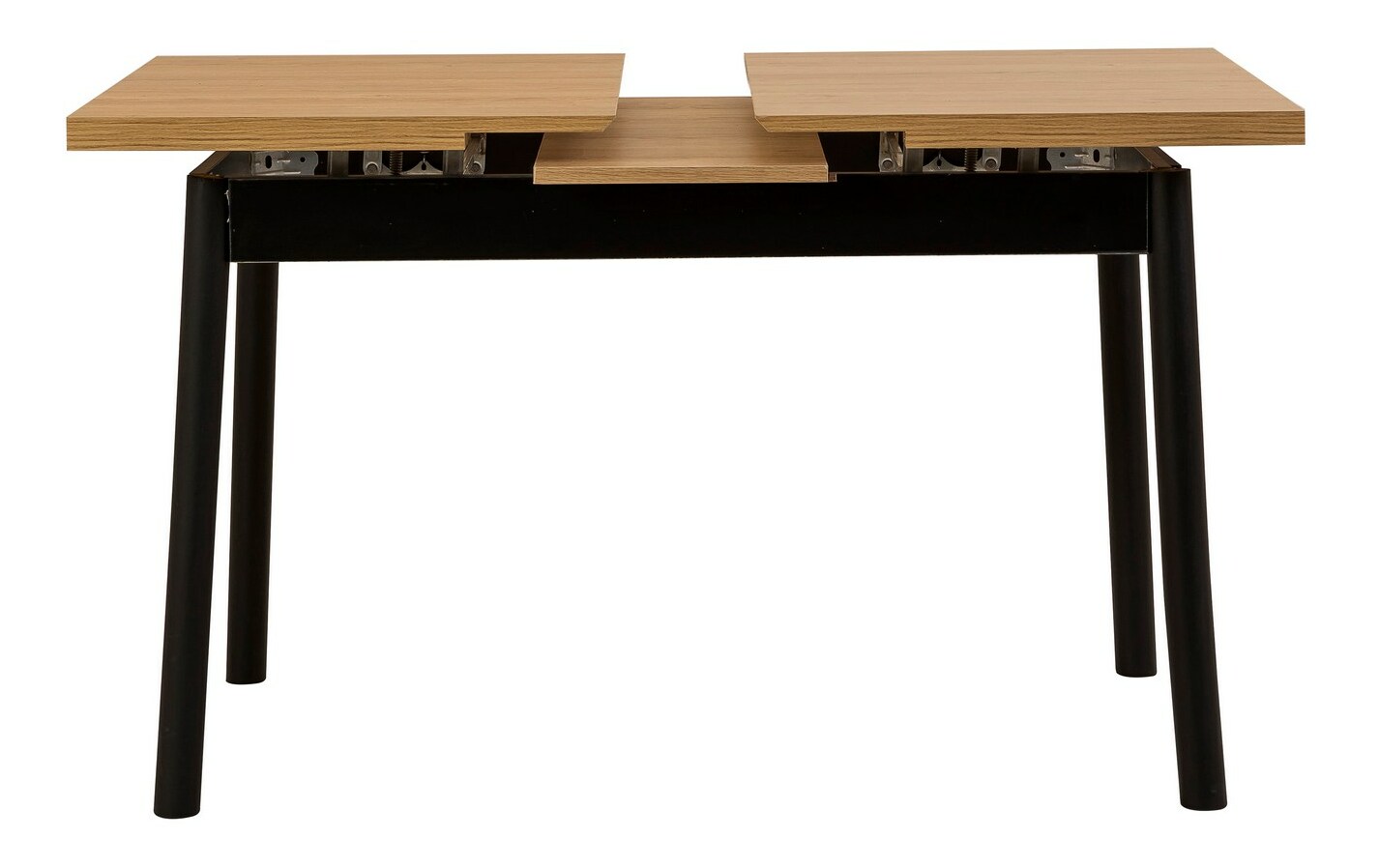 Rozkládací jídelní stůl (pro 6 osob) Oleander (Černá)