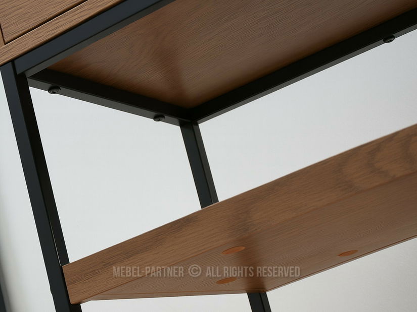 Konzolový stolek Nicamente (černá)