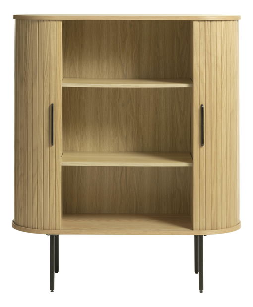 Skříňka Gatto G2 (dub + černá)