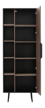 Sada nábytku do obývacího pokoje Prenamora I (černý grafit + captains deck)