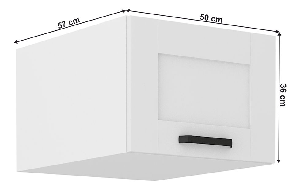 Horní skříňka Lesana 1 (bílá) 50 NAGU-36 1F 