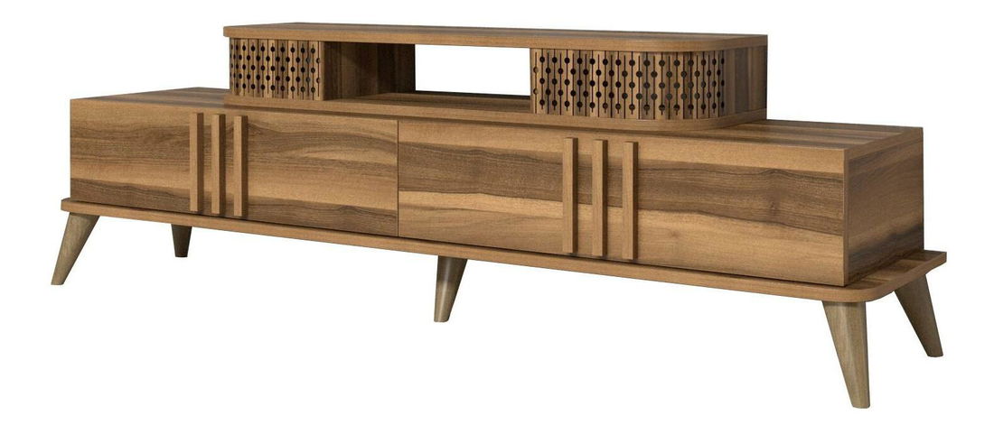 TV stolek/skříňka Lamele 2 (ořech)