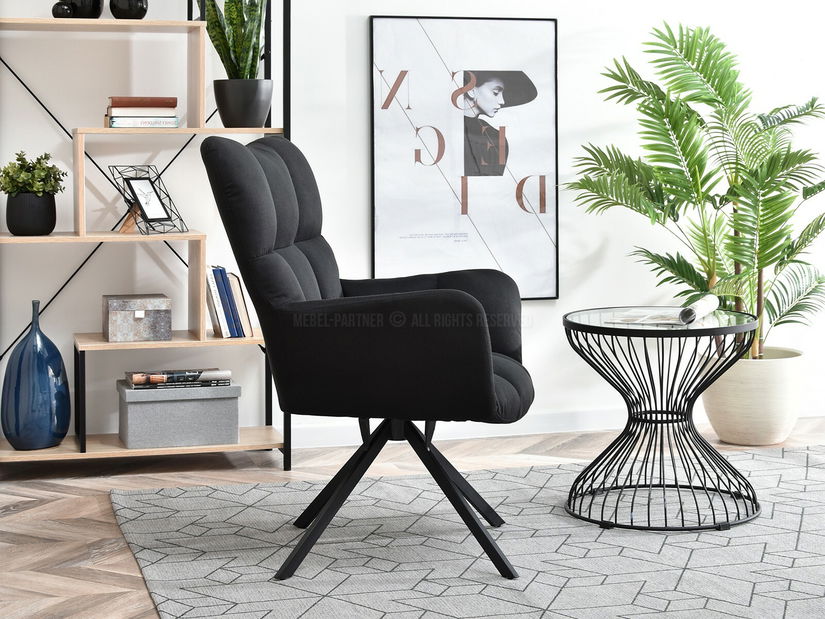 Křeslo Kikino (černá)