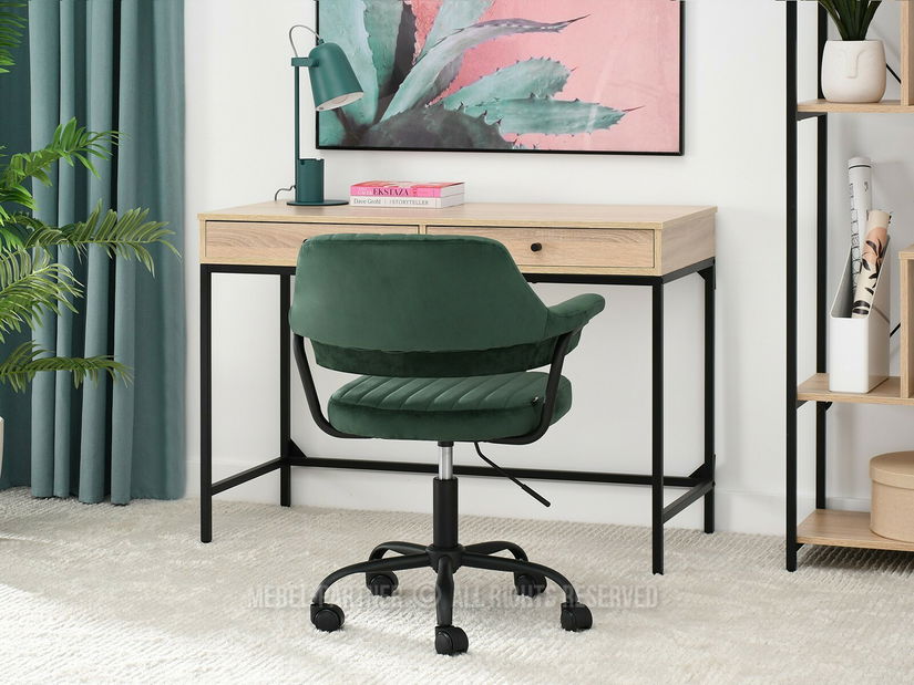 Židle Merylyn (zelená + černá)