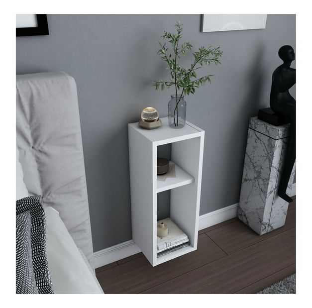 Noční stolek Samsonit (bílá)