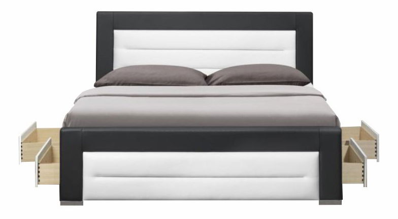 Manželská postel 160 cm Taona (s roštem)