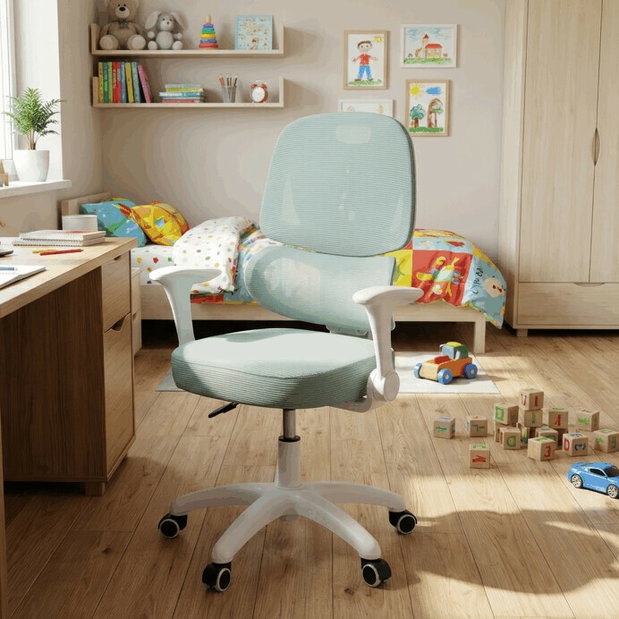 Dětská židle Kamario (zelená)