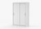 Šatní skříň Nestor 04 (bílá + bílá)
