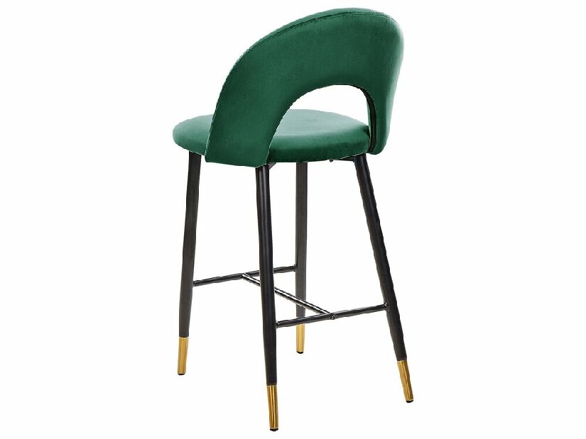 Set 2 ks barových židlí Fabian (zelená)