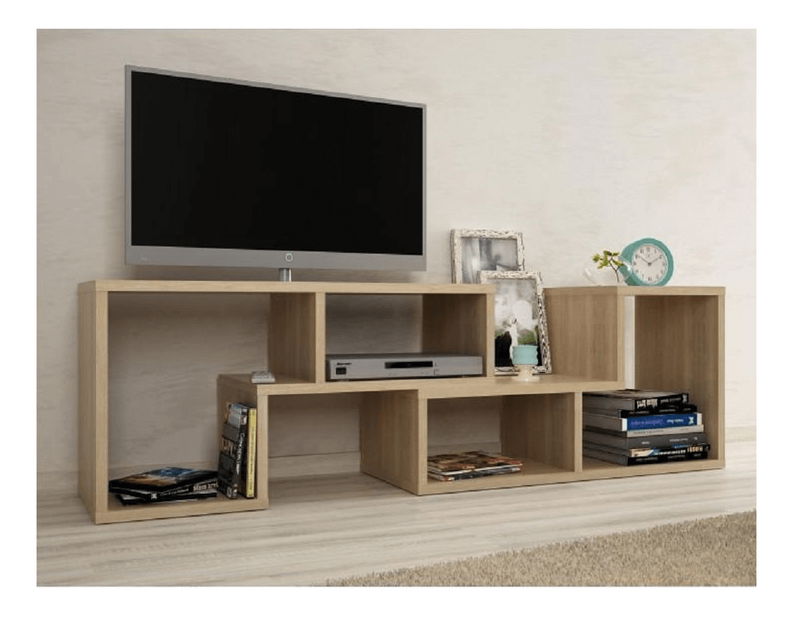 Regál/TV stolek Vernetta (dub sonoma)