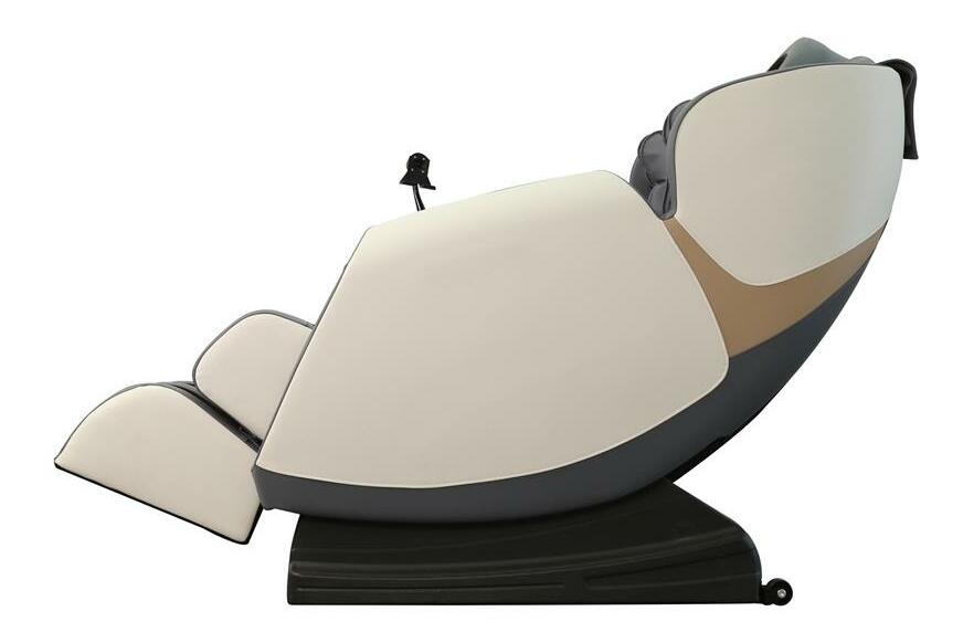 Křeslo Solar (krémová + šedá)