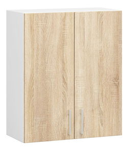 Horní kuchyňská skříňka Lula W60 720 (bílá + dub sonoma)