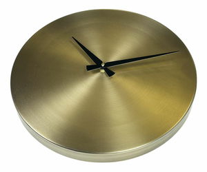 Nástěnné hodiny Silve (ořech + šedá)