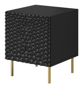 Noční stolek Holley (černá)
