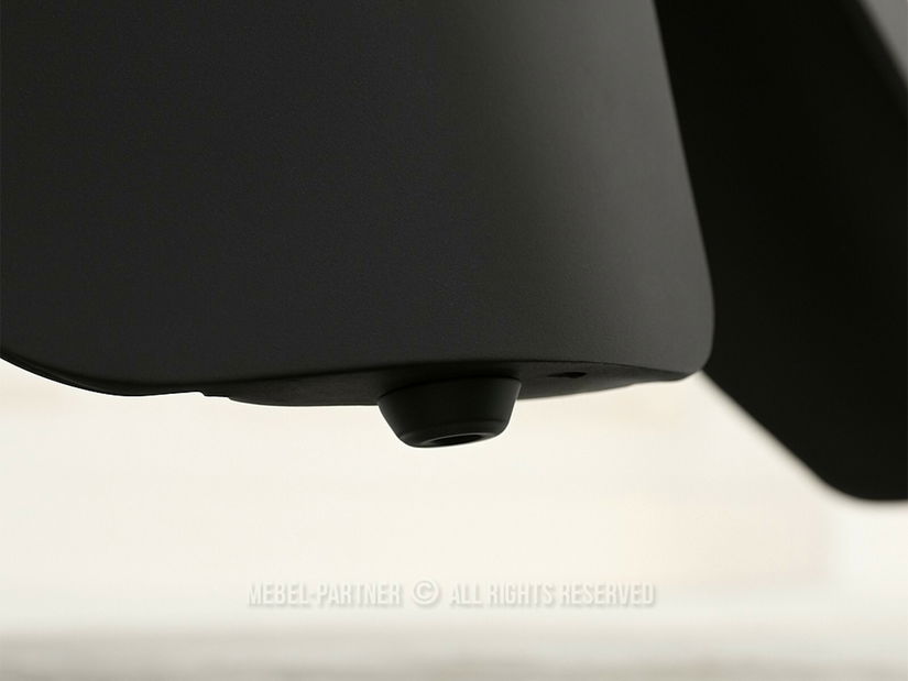 Jídelní stůl Noruega (mramor + černá)