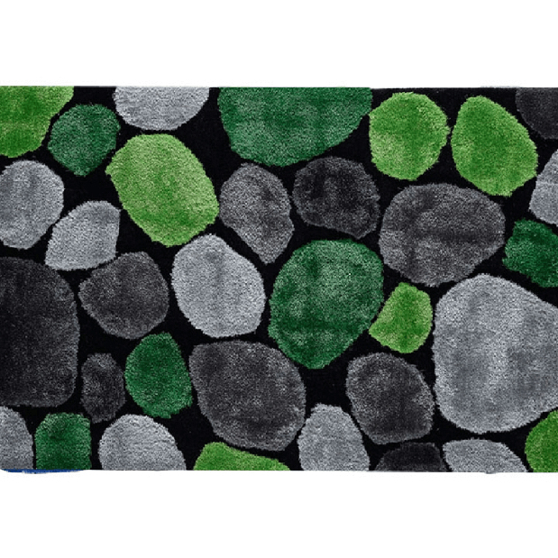 Kusový koberec 100x140 cm Pebble Typ 2 (zelená)