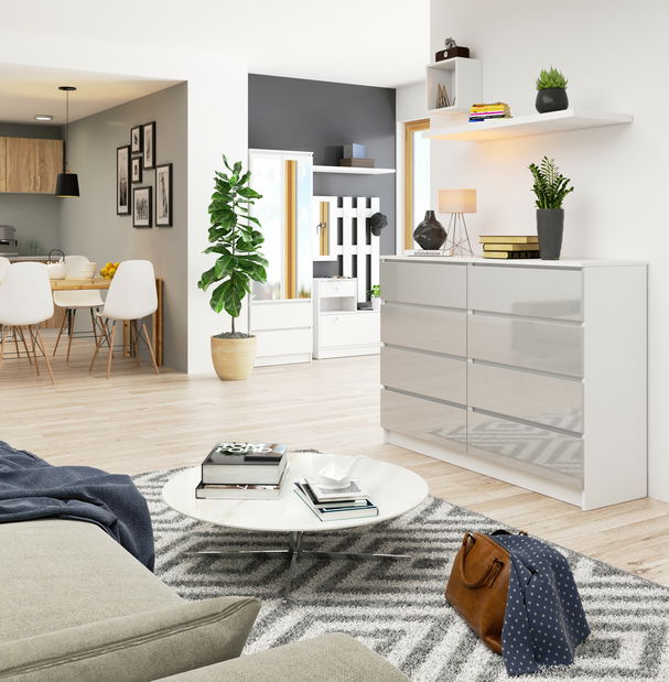 Komoda Keanu III (metalický lesk)