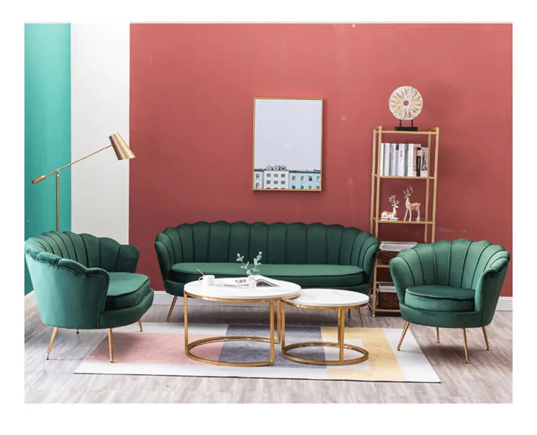 Pohovka Nolano (smaragdová)