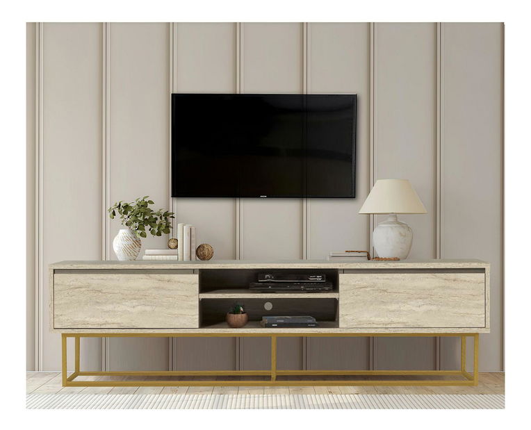 TV stolek/skříňka Maddame 2 180 (travertin)