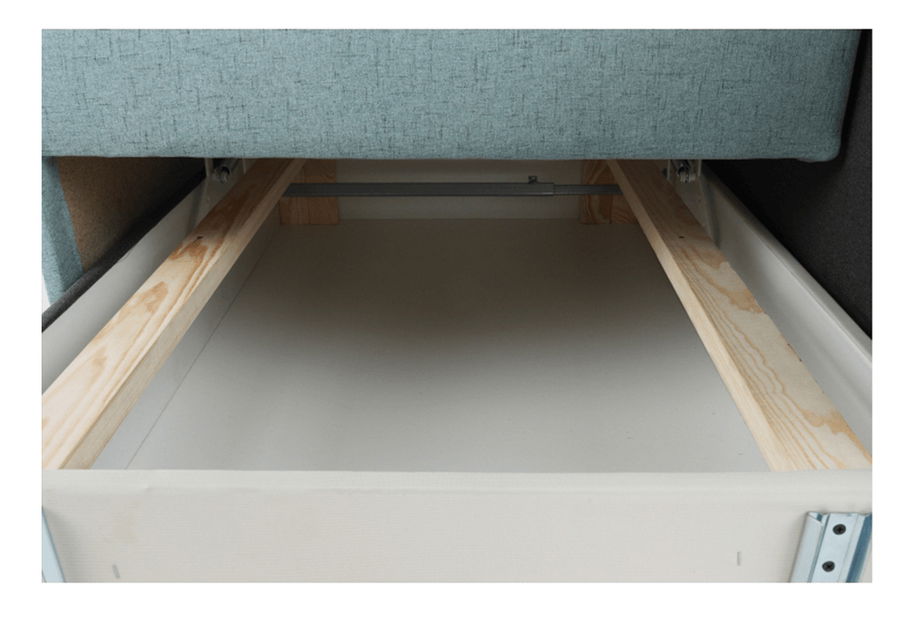 Lenoška Belanna (mentolová + šedá)