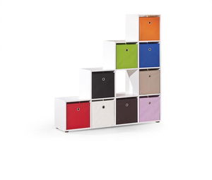 Regál Afreda (bílá)