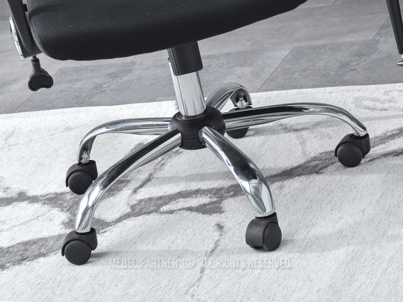 Židle Osla (černá + chromová)