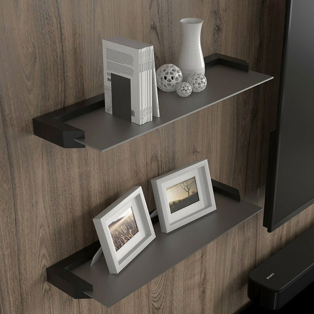 Polička Aurella (černá)