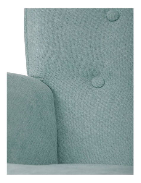 Houpací křeslo Avisaban (světlomodrá)