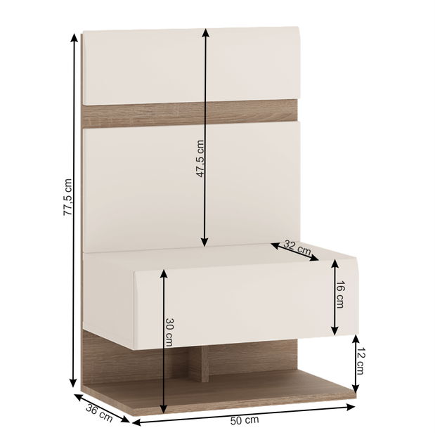 Noční stolek Lynatet Typ 95