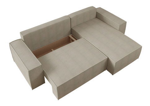 Rohová sedací souprava Miramos L (cappuccino)