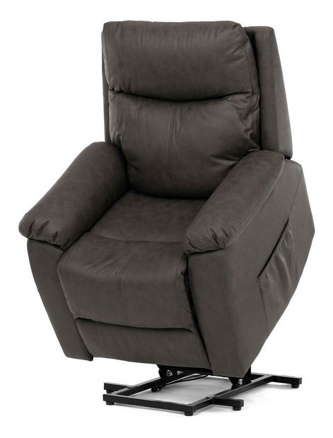 Polohovací křeslo Turbia (hnědá)